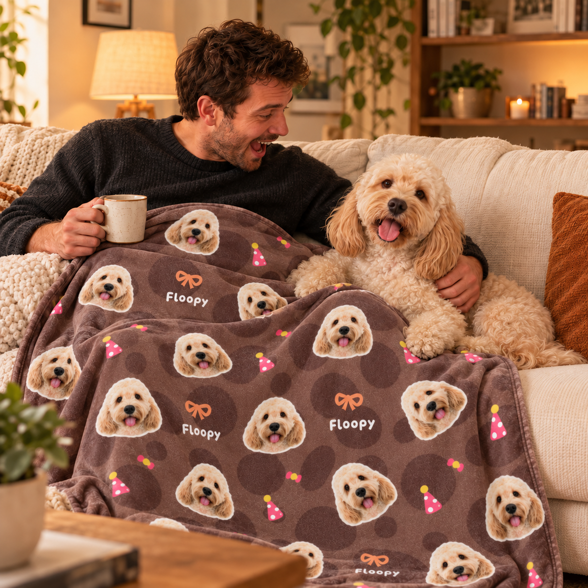 Cocoa Party Real blanket