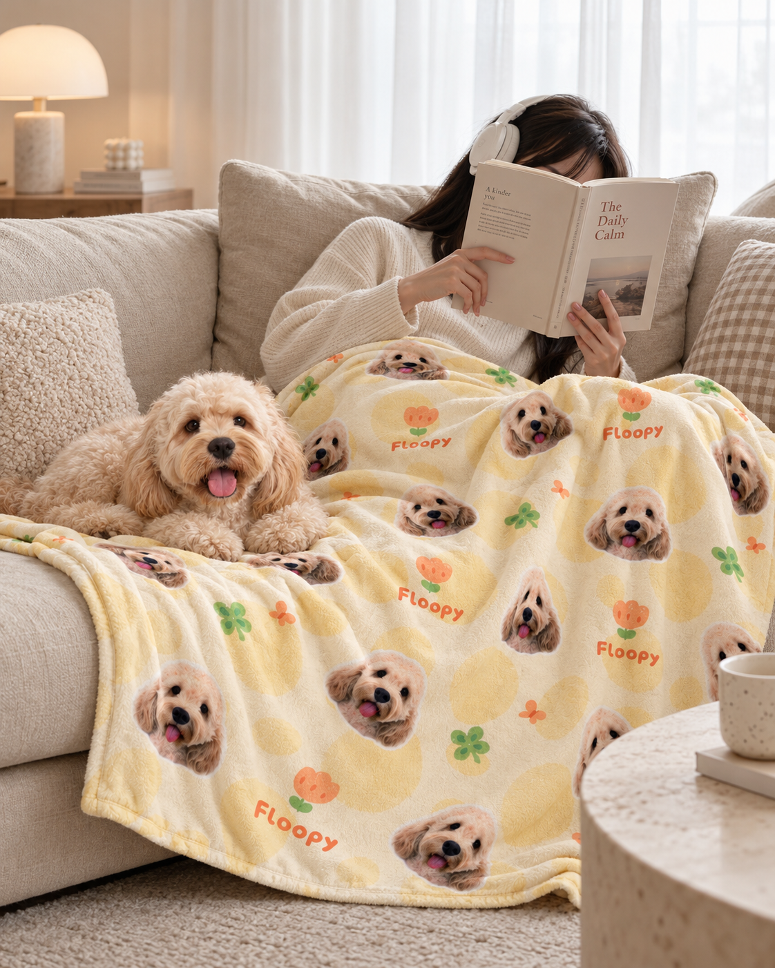 Sunlit Stroll Real blanket