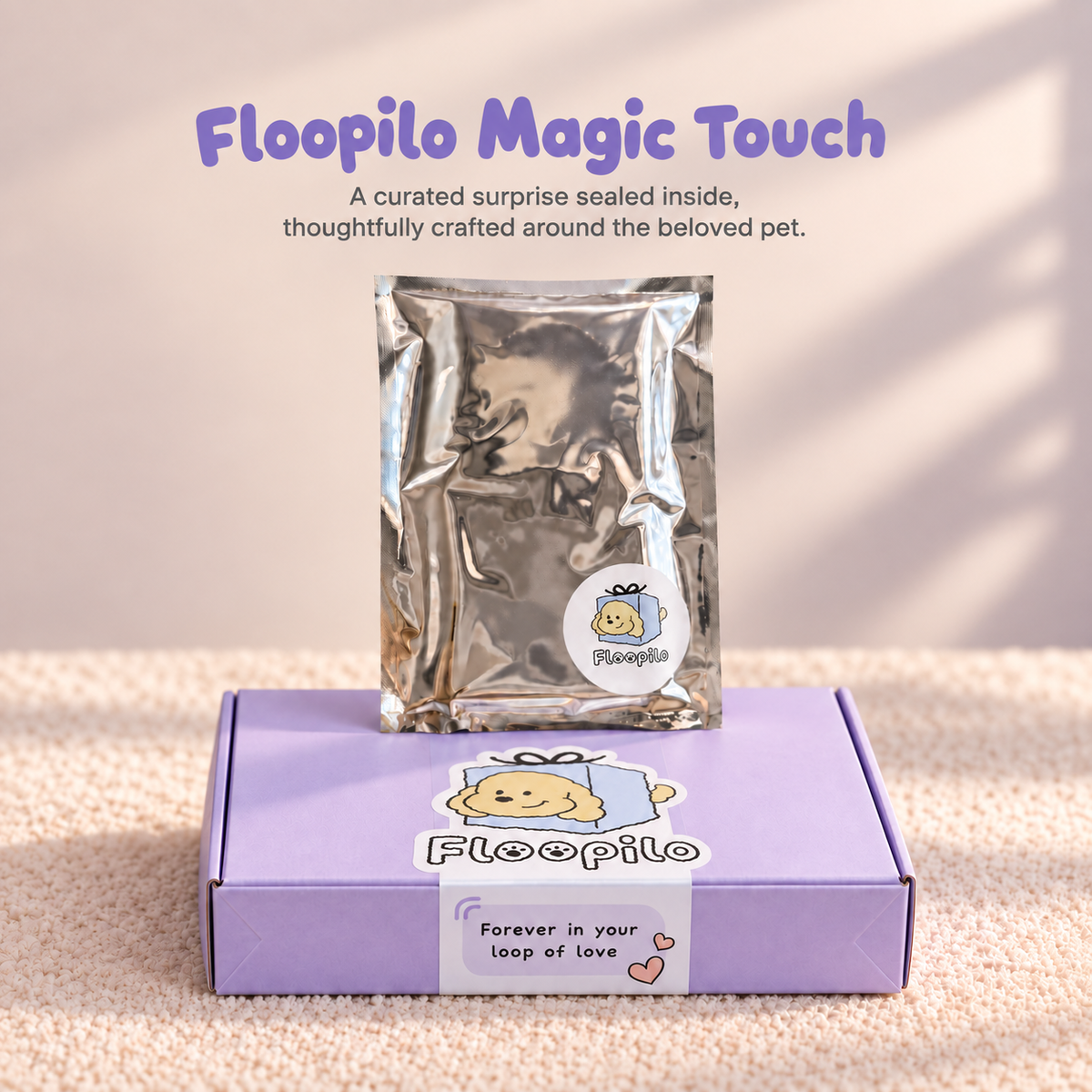 Floopilo Magic Touch gift presentation